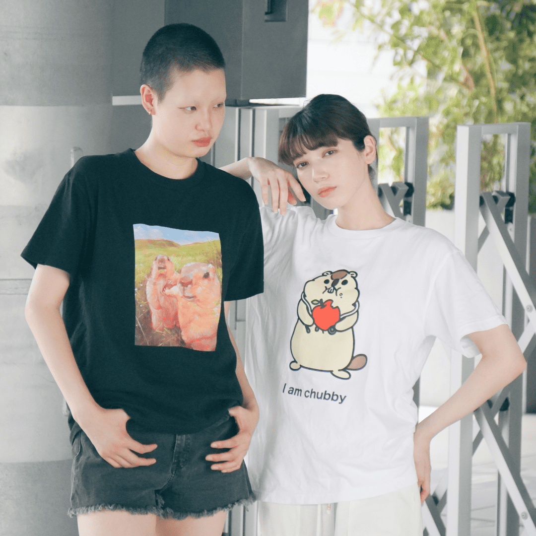 Emily x Dr. Marmot "Hol up, let him cook" T-shirt