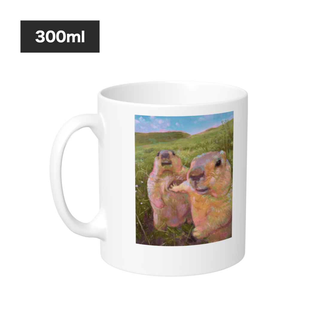 Emily x Dr. Marmot "Hol up, let him cook" Mug