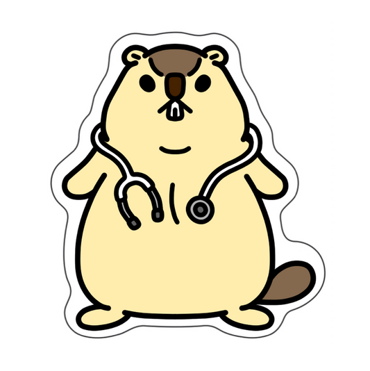 Dr. Marmot Sticker