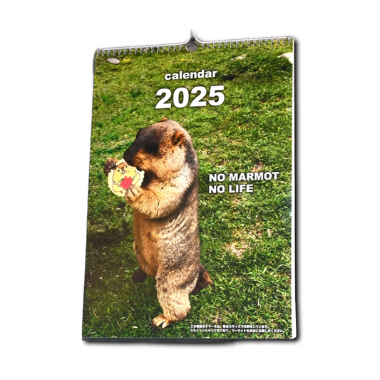 2025 Marmot Wall Calendar