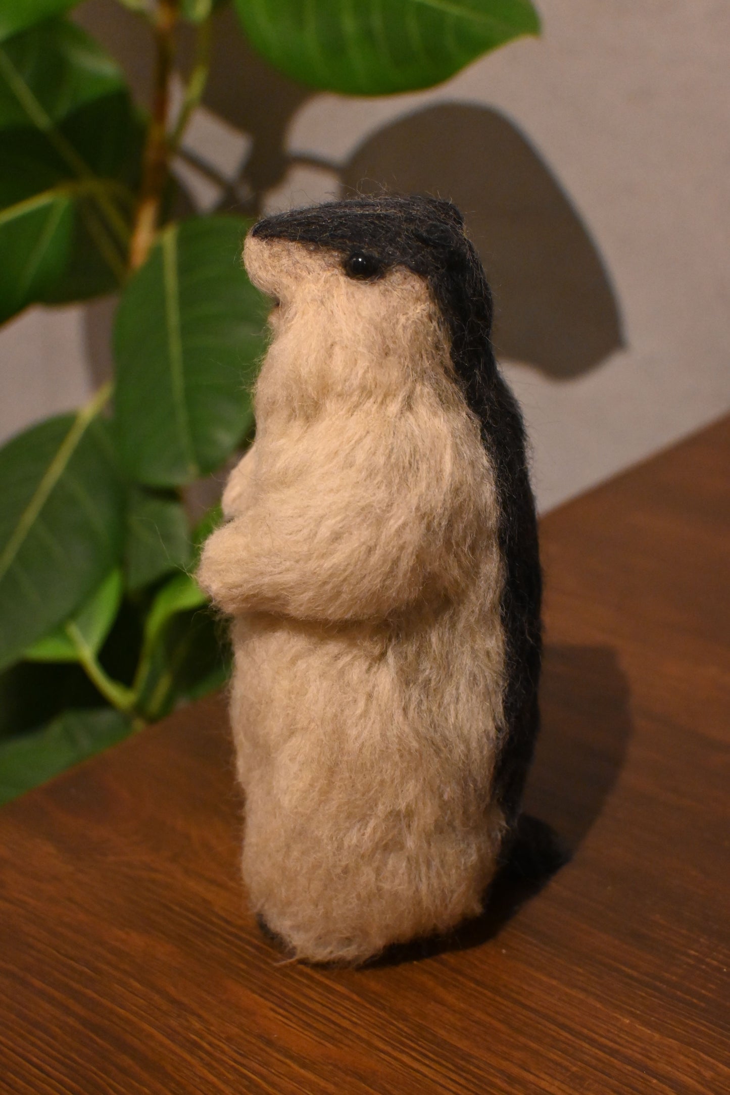 Wool felt art / Himalayan marmot