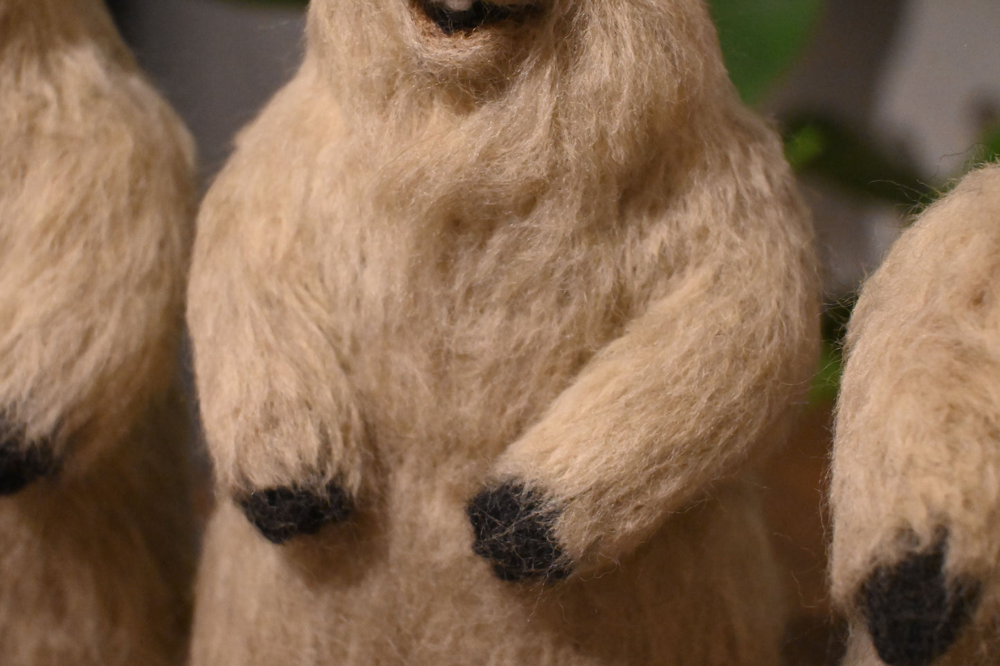 Wool felt art / Himalayan marmot