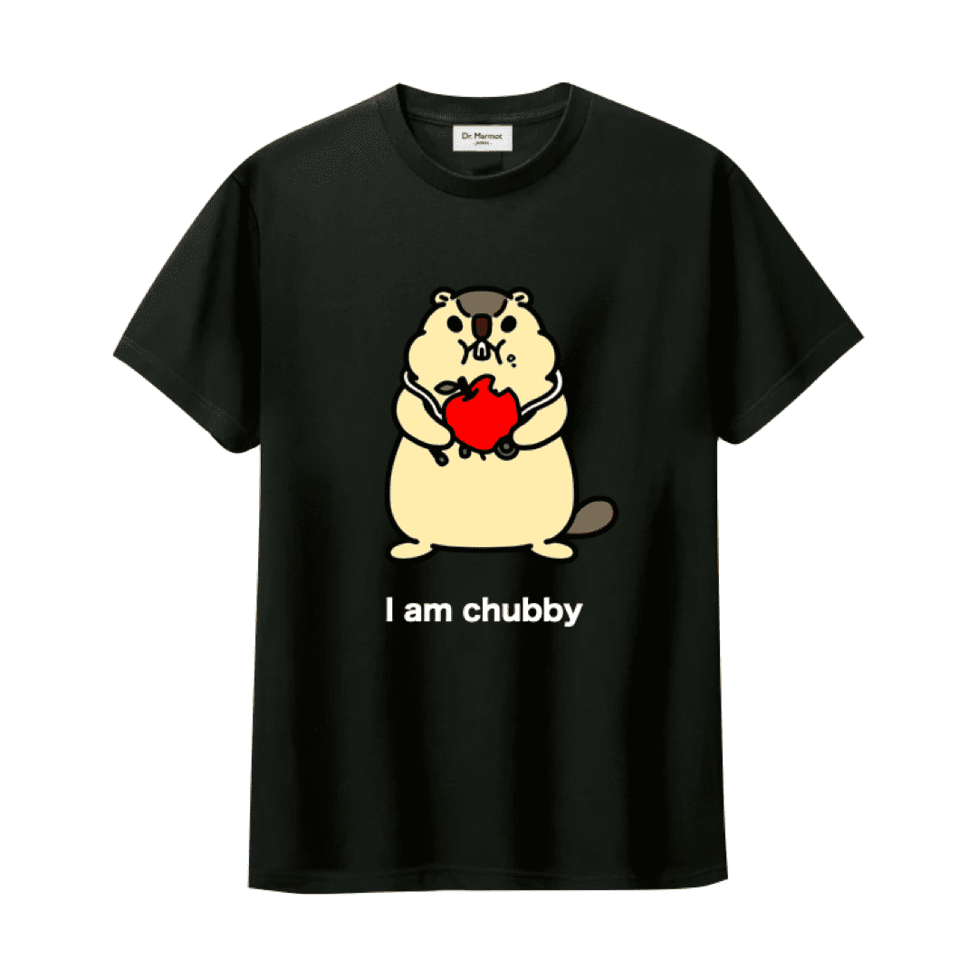 Dr. Marmot "I am chubby" T-shirt