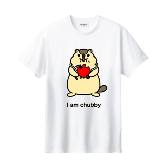 Dr. Marmot "I am chubby" T-shirt