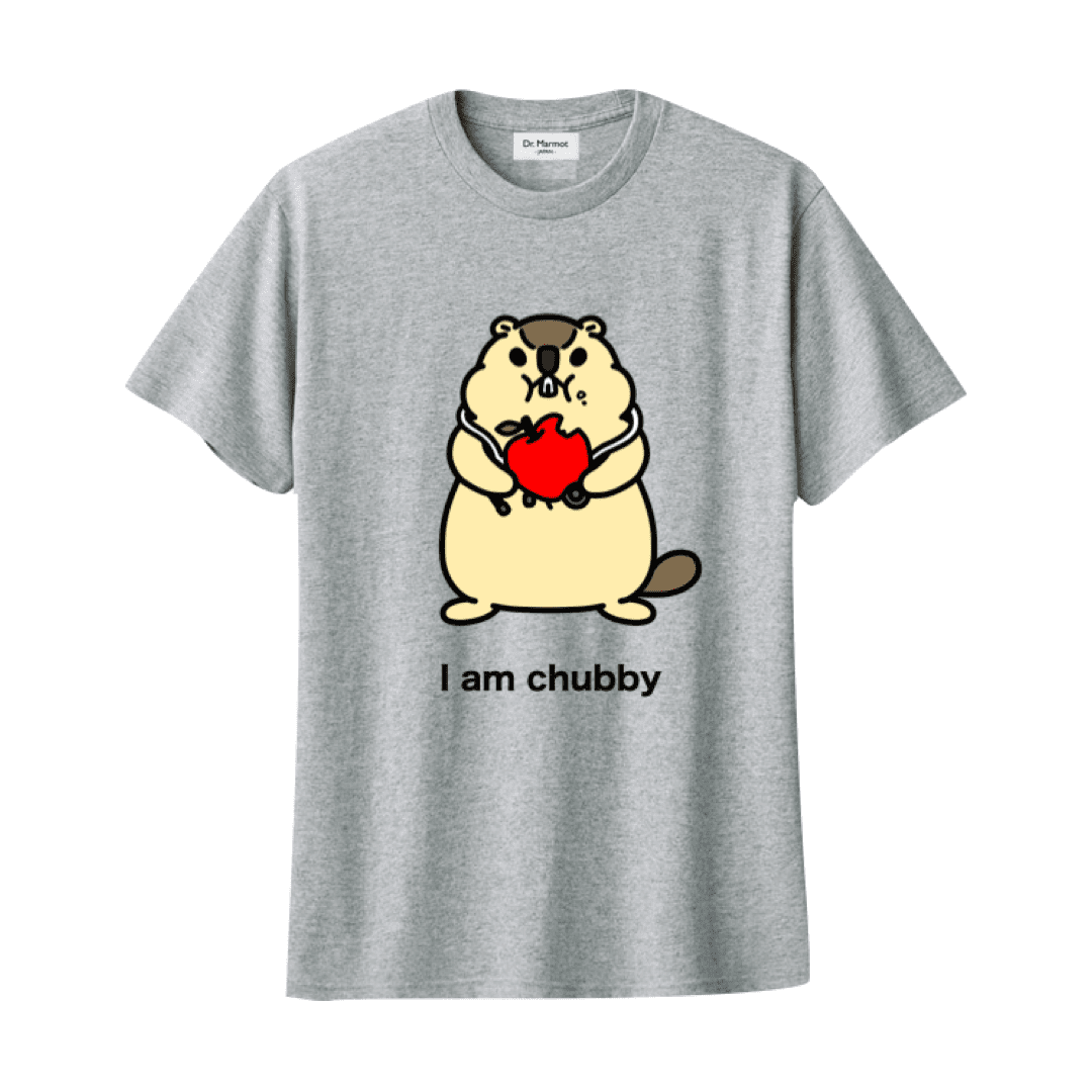 Dr. Marmot "I am chubby" T-shirt