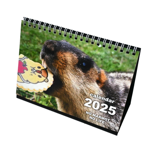 2025 Marmot Desk Calendar